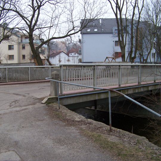 Most přes Rokytku Hrdlořezská - Pod Smetankou