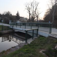 Most přes náhon v Poušově