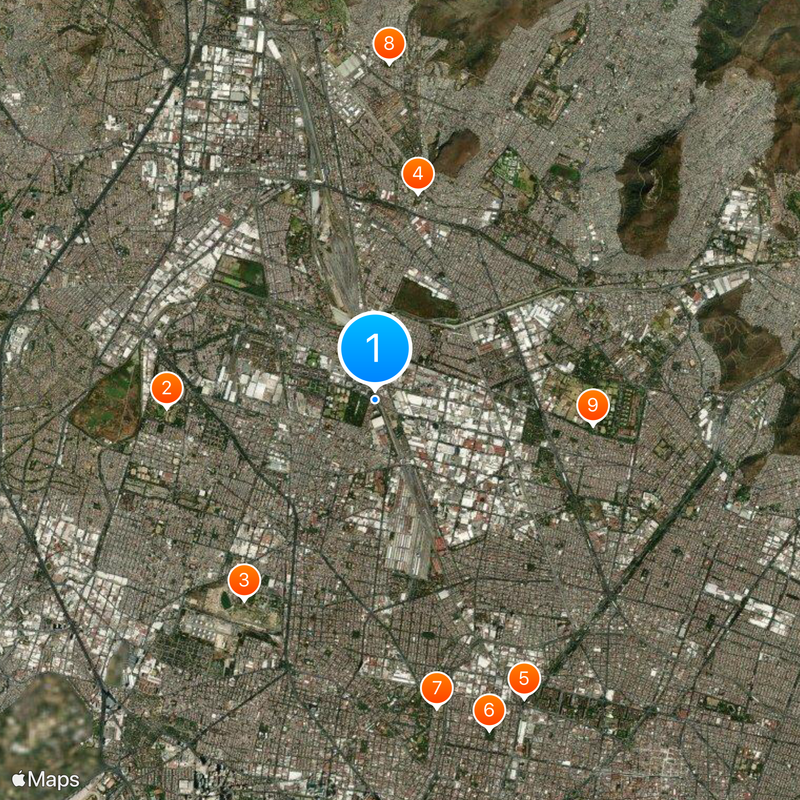 Universidad Tecmilenio Map