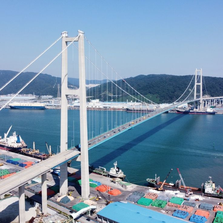 울산대교 - 1150m