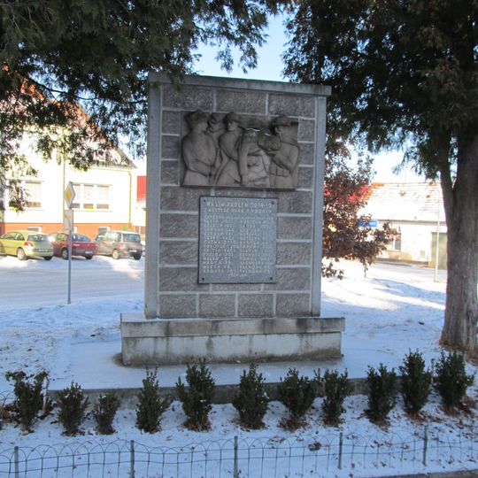 World War I memorial in Dub