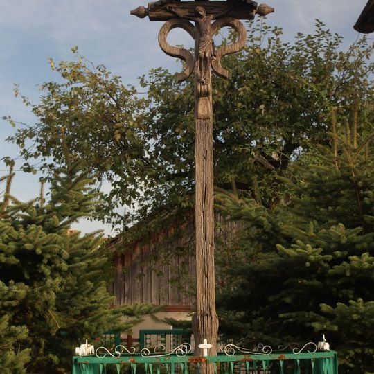Wayside cross in Olsztyn Dajtki
