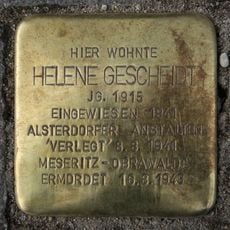 Stolperstein en memoria de Helene Gescheidt
