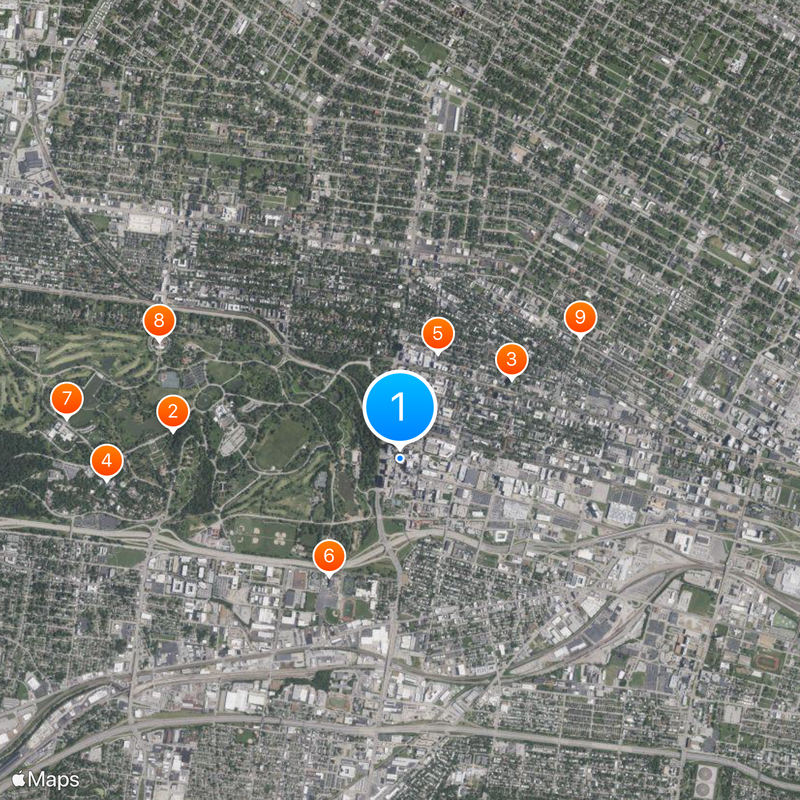 Washington University School of Medicine Map