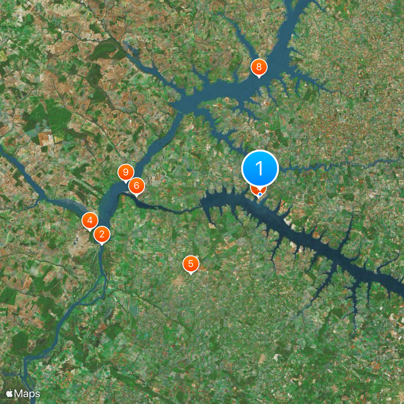 Pereira Barreto Map