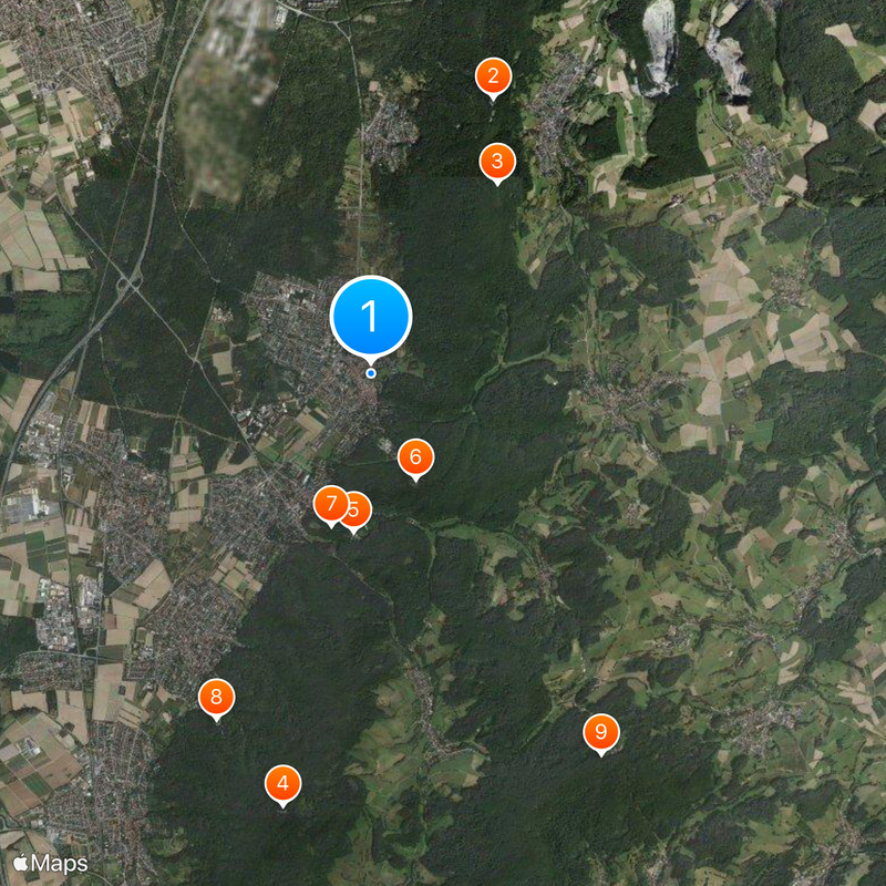 Seeheim-Jugenheim Map