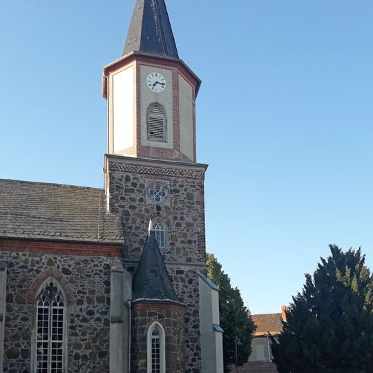 Church tower of Leipzig-Kleinpösna
