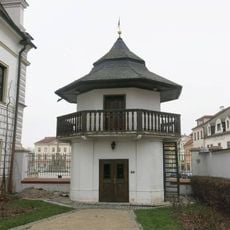 Gloriet (altán) v zahradě u radnice ve Stříbře