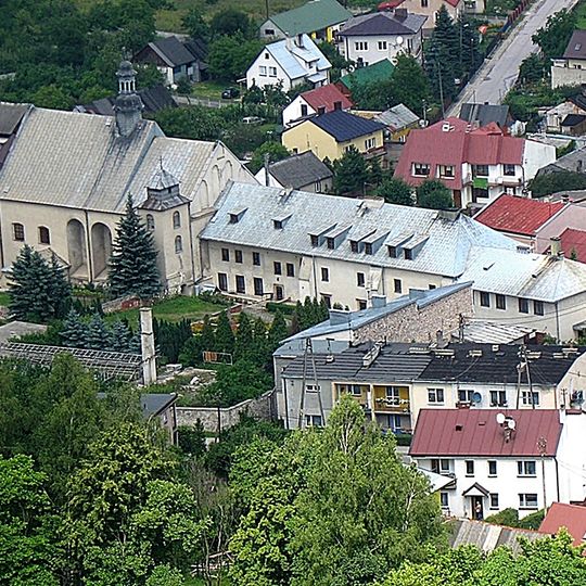 Zespół klasztorny klarysek, obecnie bernardynek w Chęcinach