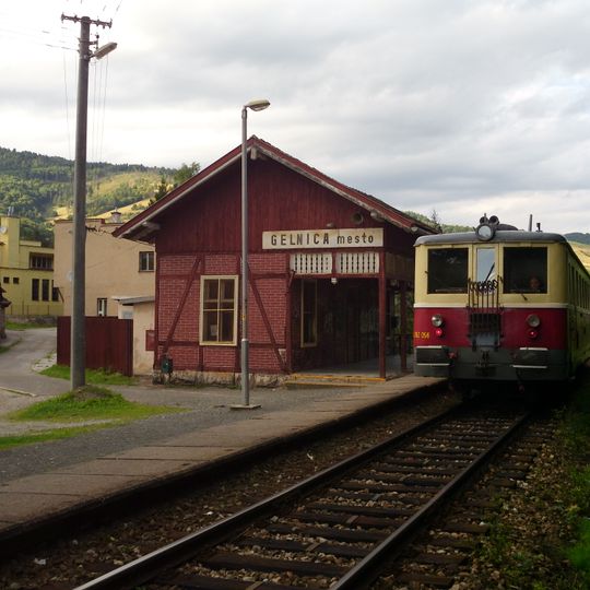 Gelnica mesto railway station
