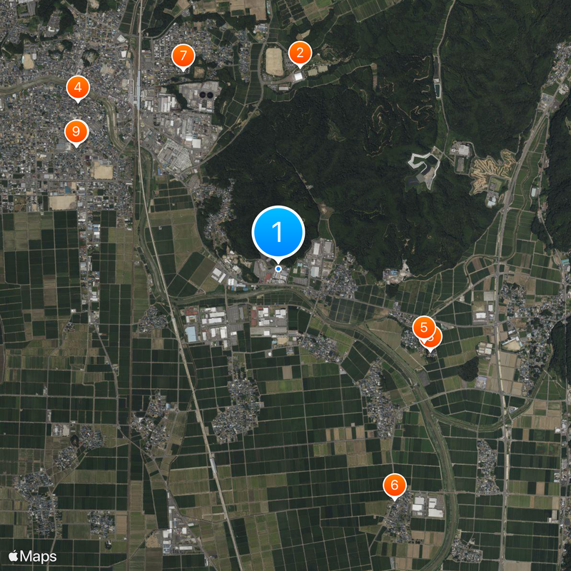 Kobayashi Kako Map