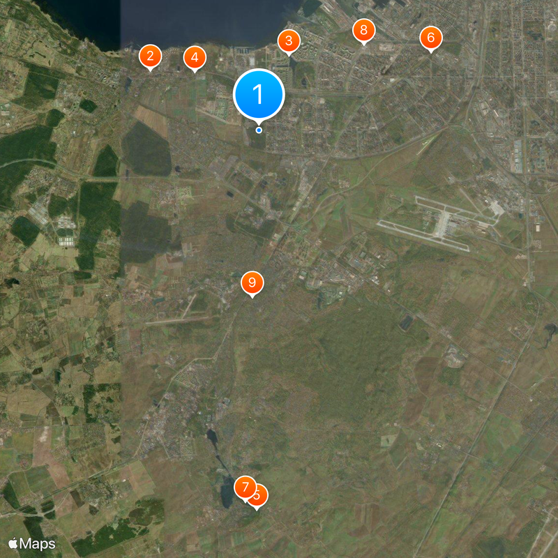 Krasnoselsky District Map