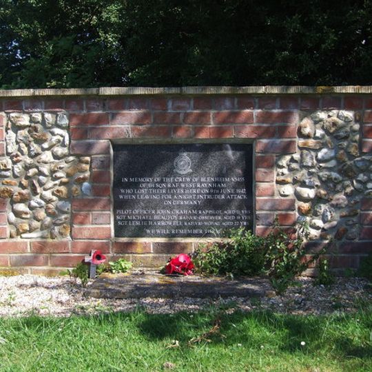 No. 114 Squadron RAF Memorial, Brisley