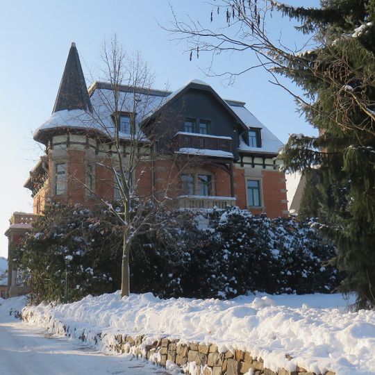 Villa mit Nebengebäude Chemnitzer Straße 73; 73a