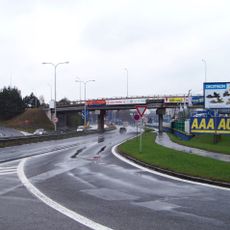 Přemostění Místecké ulice jižně od Kauflandu v Moravské Ostravě