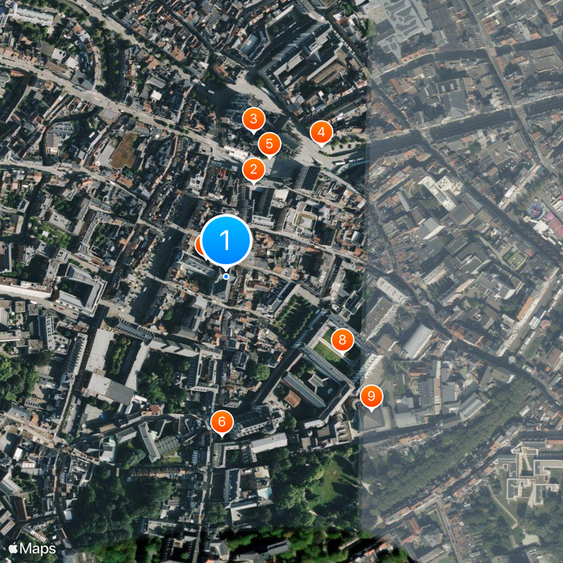 Catholic University of Leuven Map
