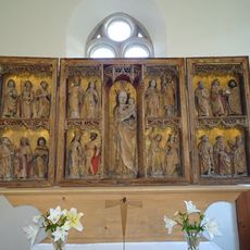 St. Mary's altar Leipzig-Lützschena