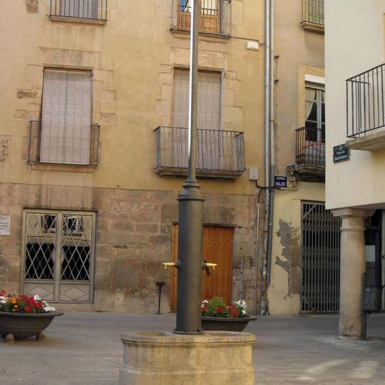 Font pública a la plaça Sant Antoni