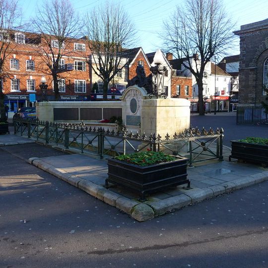 Salisbury War Memorial And Railings