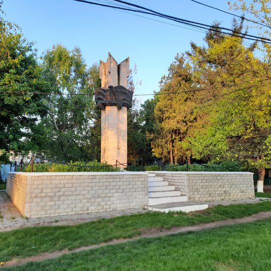 World War II memorial in Todirești, Anenii Noi