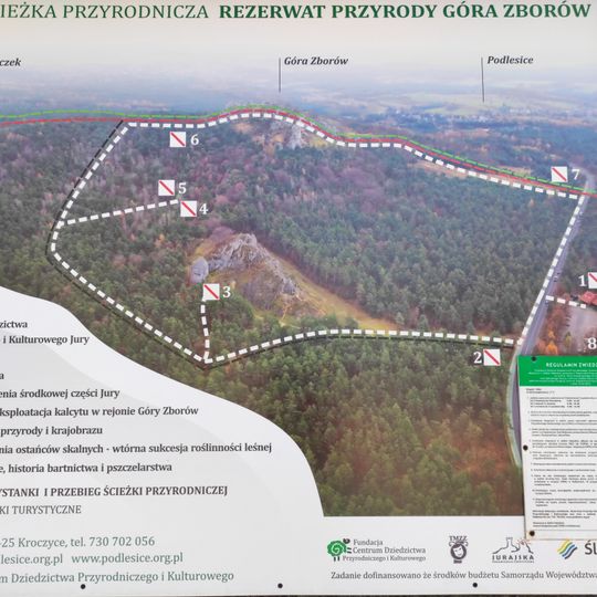 Ścieżka Przyrodnicza Rezerwat Przyrody Góra Zborów