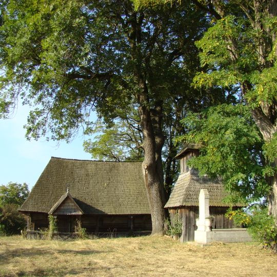 Wooden church in Pănet
