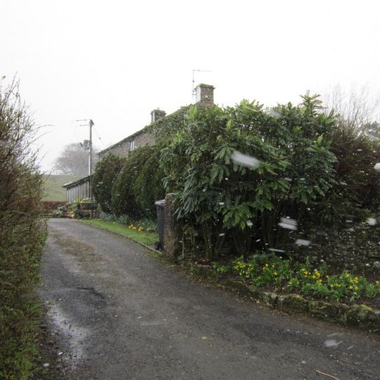 Milestone House Roman temporary camp and section of the Stanegate Roman road