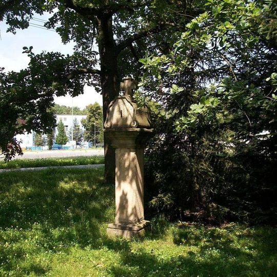 Boží muka na křížové cestě Rokycany - 1. zastavení