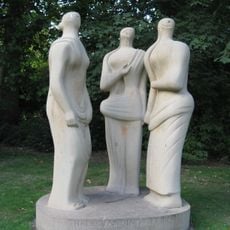 Three Standing Figures