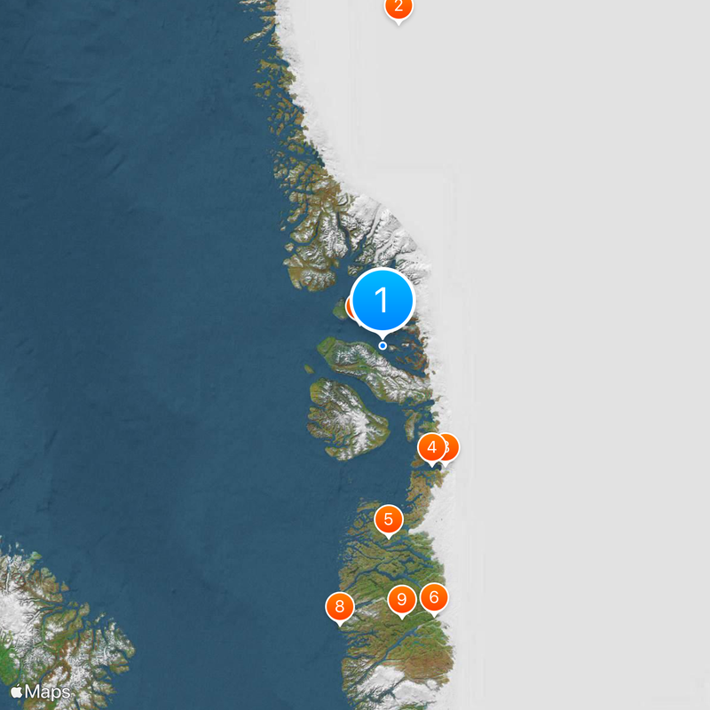 Uummannaq Map
