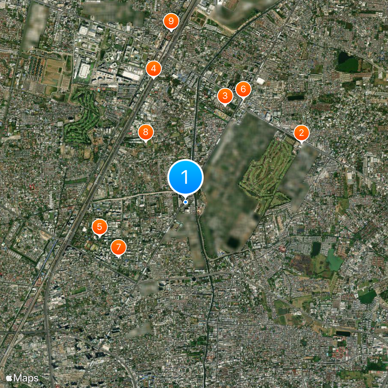 Sripatum University Map