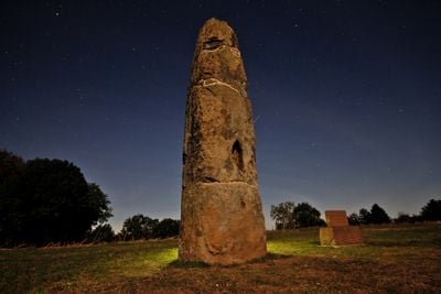 At night 0
