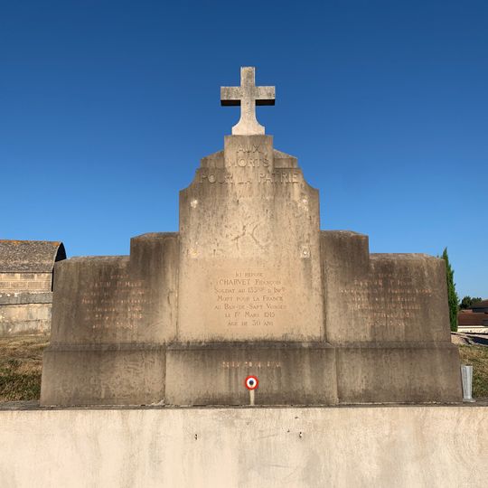 War memorial of Cemetery of Saint-Jean-de-Niost