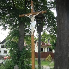 Dřevěný kříž v Račerovicích