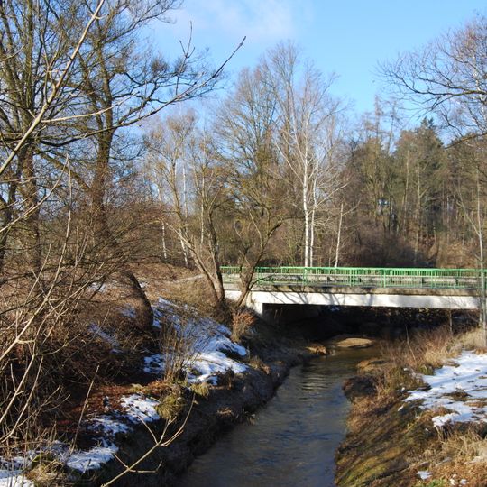 Most silnice I/19 přes Smutnou u Kvěchova