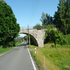 Eisenbahnbrücke auf der Strecke Dresden–Görlitz Burkauer Straße