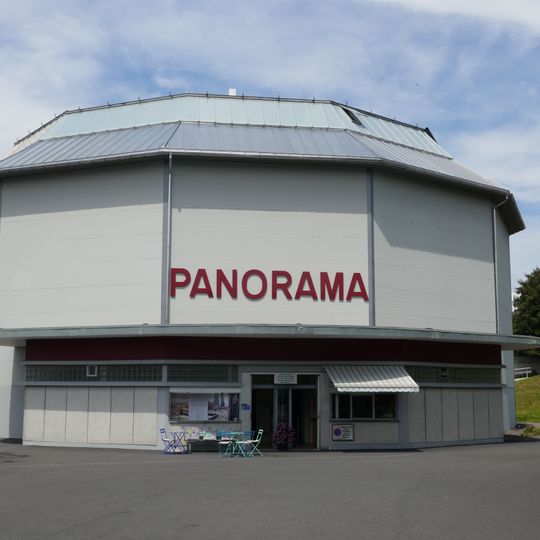 Panorama de la Crucifixion du Christ à Einsiedeln