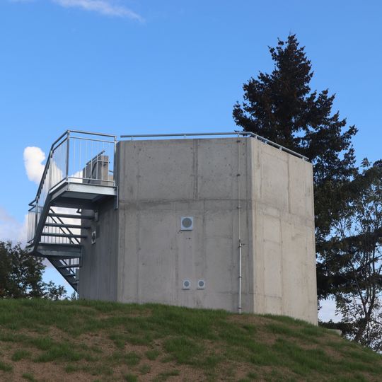 Vyhlídková věž na vodojemu u Rouchovan