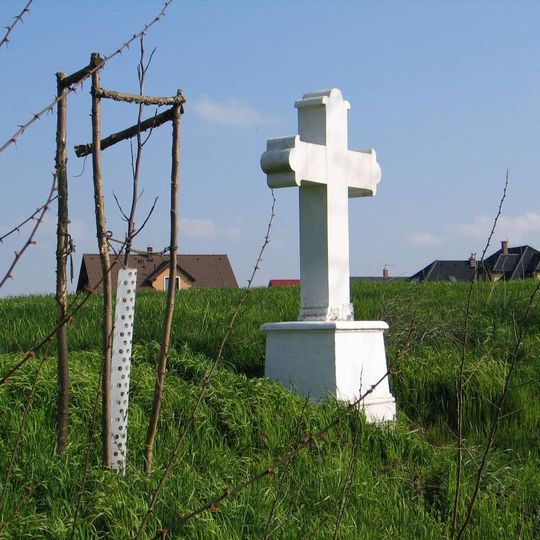 Pamětní kříž v Unhošti, ul. Za Parkem