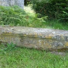 Memorial To Anne Garbe 1 1/2 Metres East Of Chancel At All Saints Church
