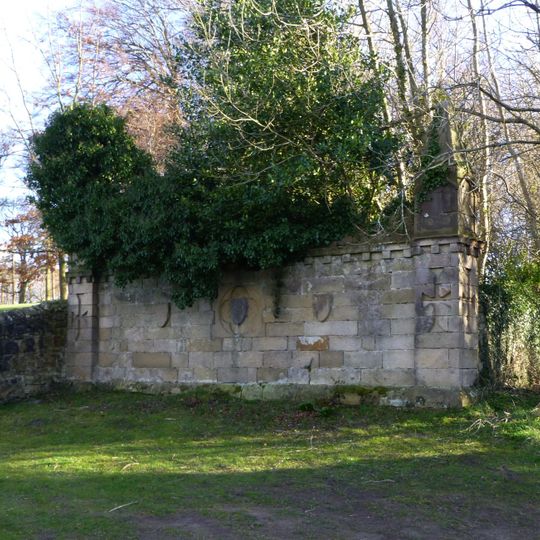 Eyecatcher In Swansfield Park Wall West Side Near 'Eastview'