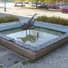 Kašna v Obchodní ulici ve Štětí