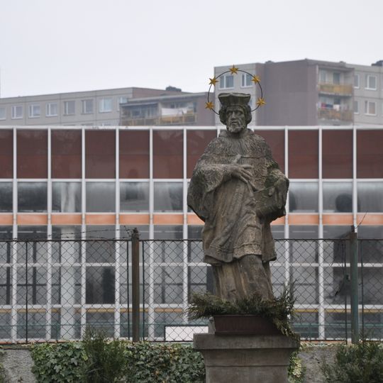 Statue of John of Nepomuk in Pankrác