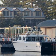 Boats on the Moyne River