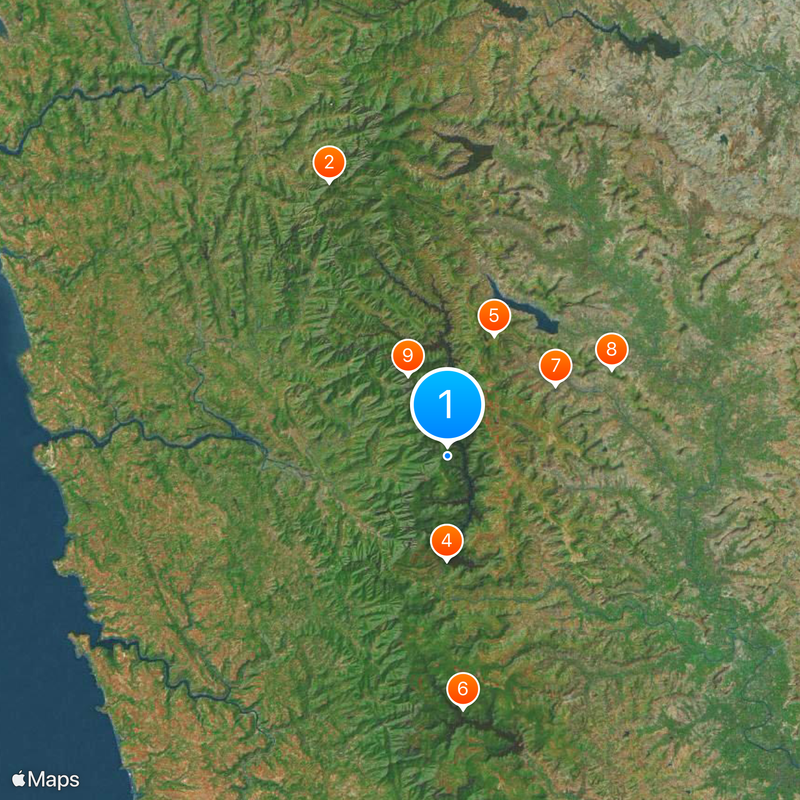 Koyna Wildlife Sanctuary Mappa