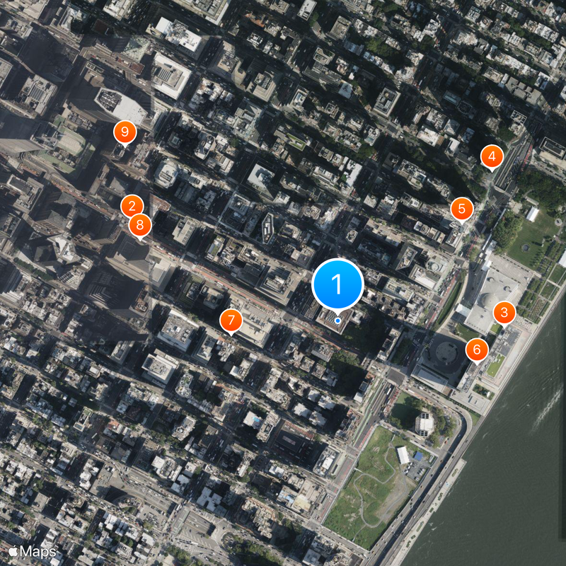 Ford Foundation Map