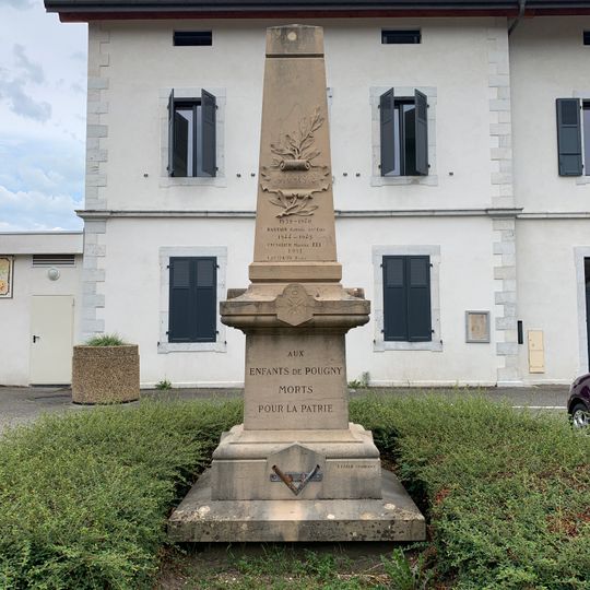 War memorial of Pougny