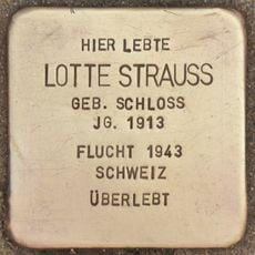 Lotte Strauss geb. Schloss