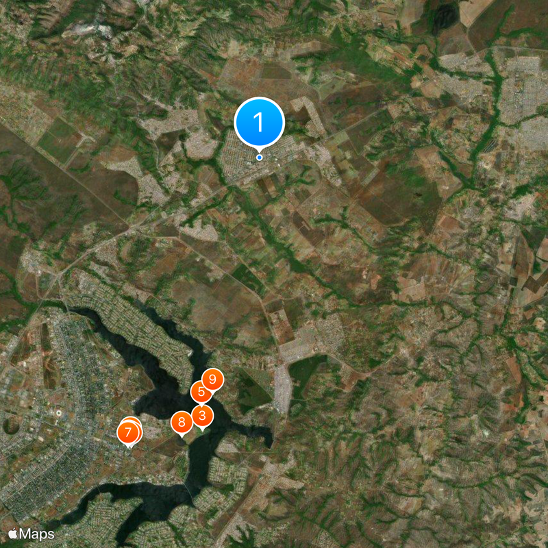 Sobradinho Map