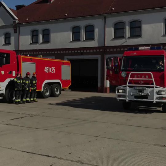 Fire station in Prudnik